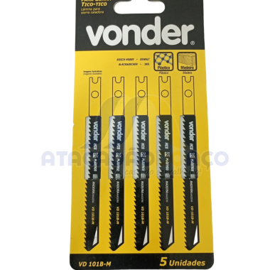 Lamina de Serra Tico-Tico Madeira/Plastico ( Vonder )
