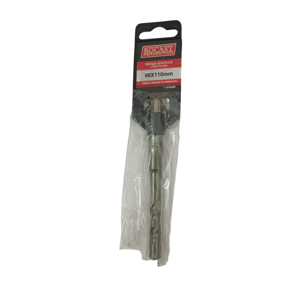 Broca SDS Plus Concreto Armado N° 10 x 160 (Rocast)
