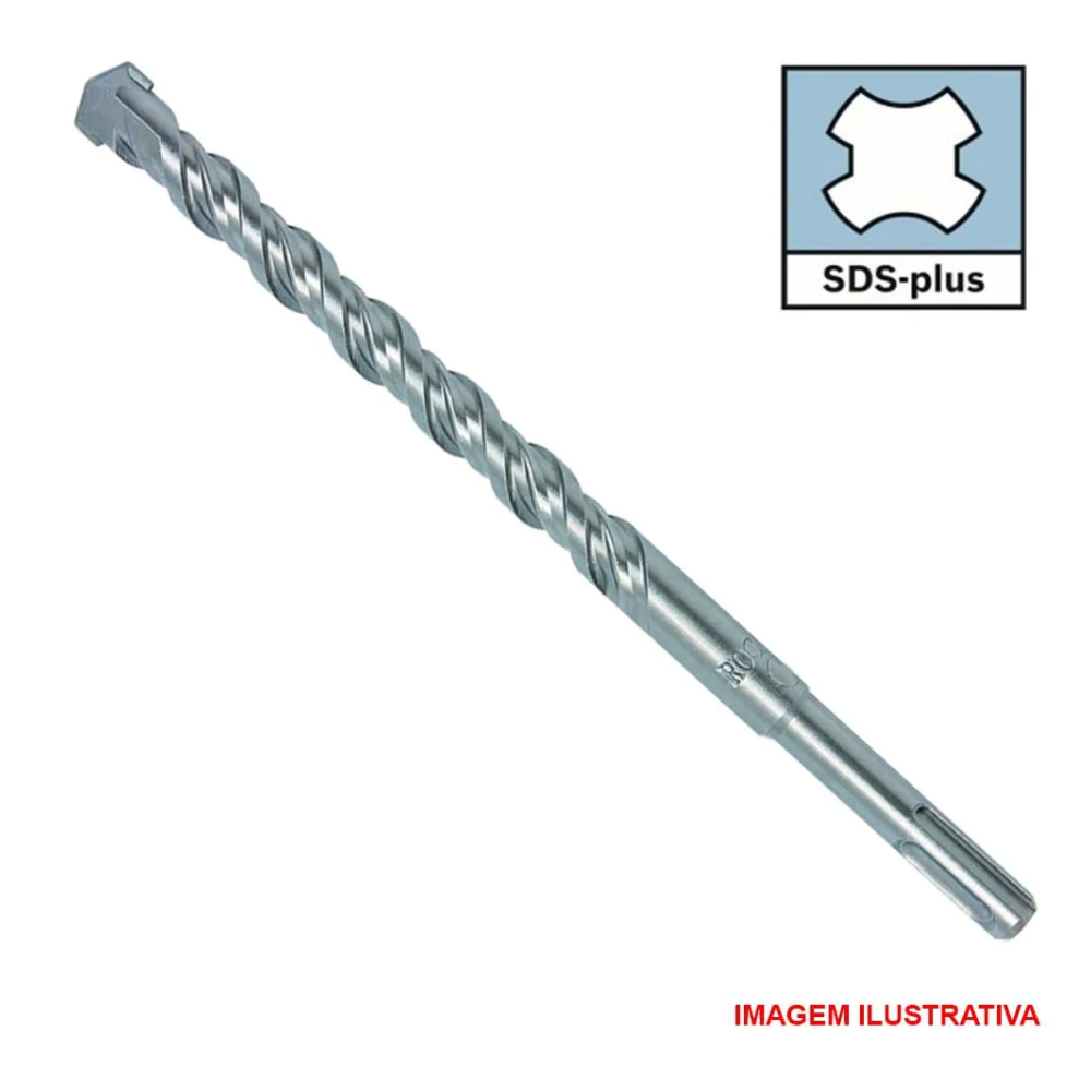 Broca SDS Plus Concreto Armado N° 08 x 400 (Rocast)