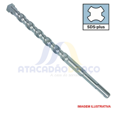 Broca SDS Plus Concreto Armado N° 12 x 260 (Rocast)