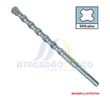 Broca SDS Plus Concreto Armado N° 14 x 160 (Rocast)