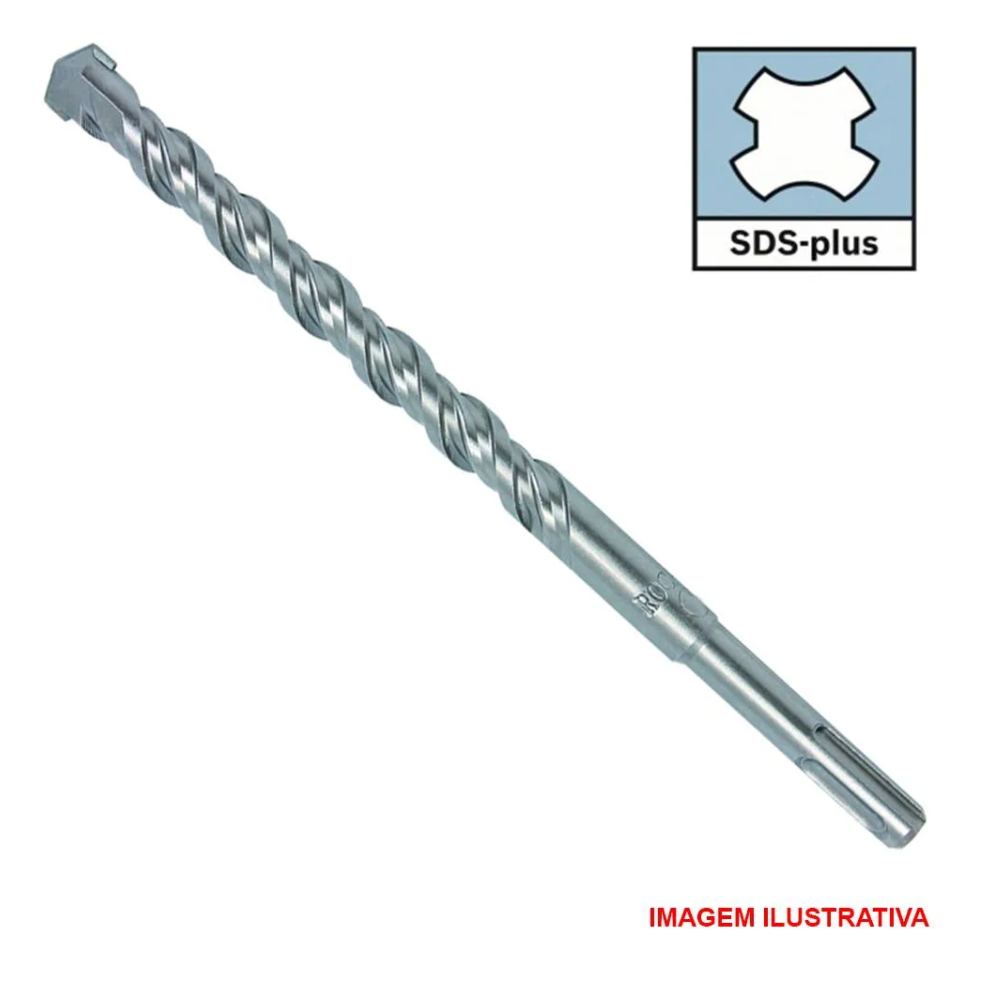 Broca SDS Plus Concreto Armado N° 18 x 210 (Rocast)