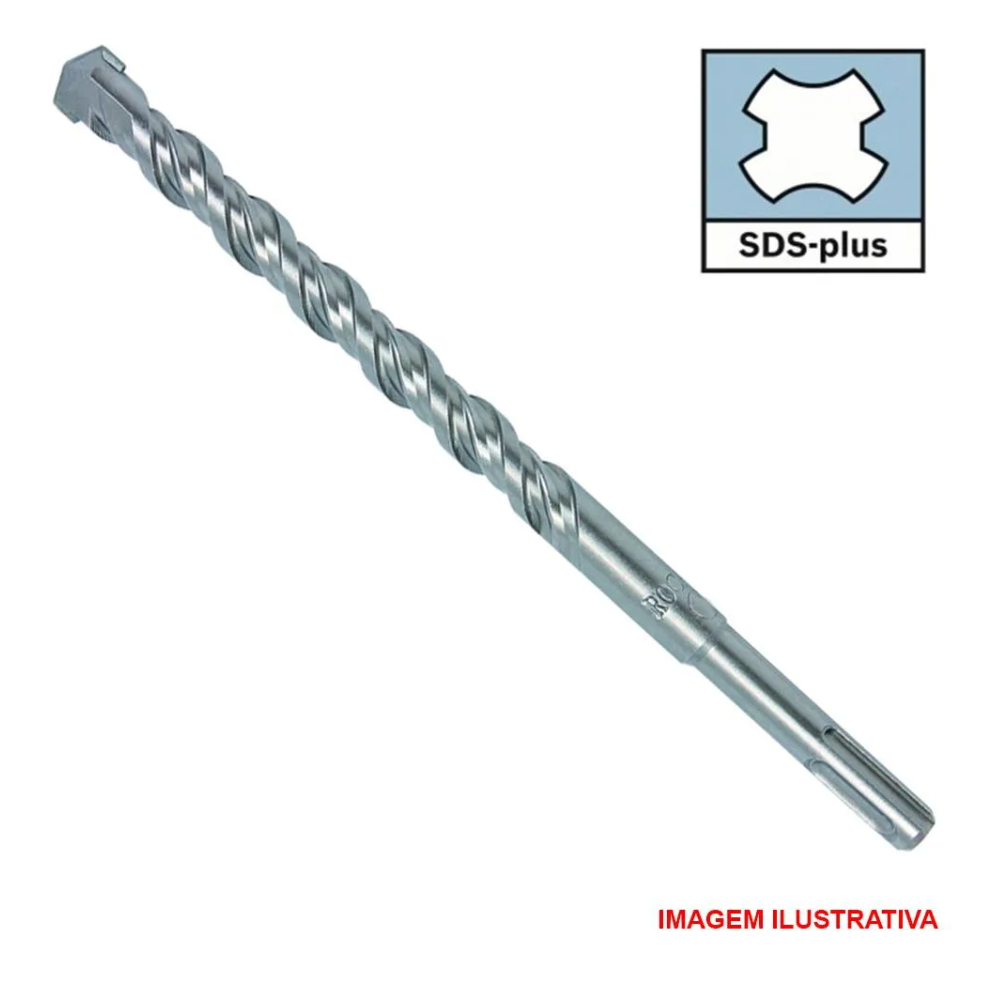 Broca SDS Plus Concreto Armado N° 22 x 210 (Rocast)