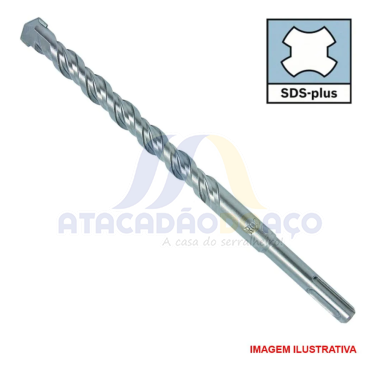 Broca SDS Plus Concreto Armado N° 22 x 210 (Rocast)