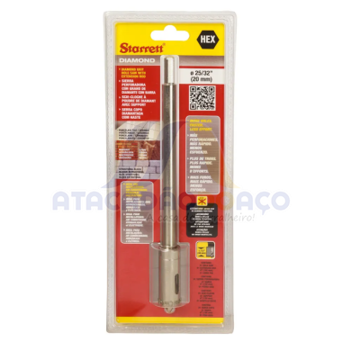 Serra Copo C/ Haste - 20mm (Starrett)