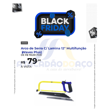 Arco de Serra C/ Lamina 12