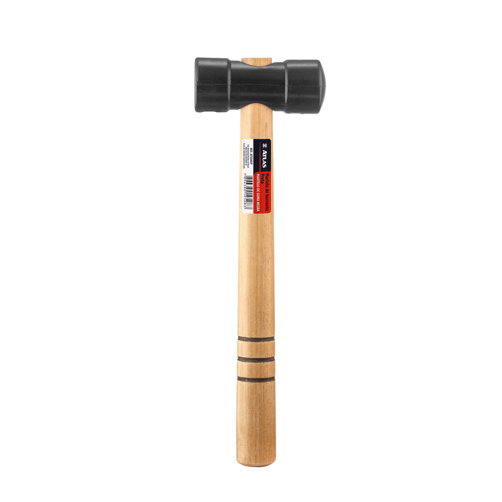 Martelo Borracha - 60mm (Atlas)