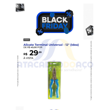 Alicate Terminal Universal - 12