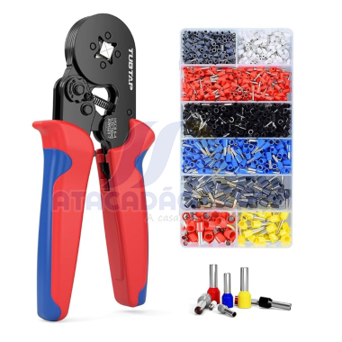 Kit Alicate Crimpador + Terminal (Idea)