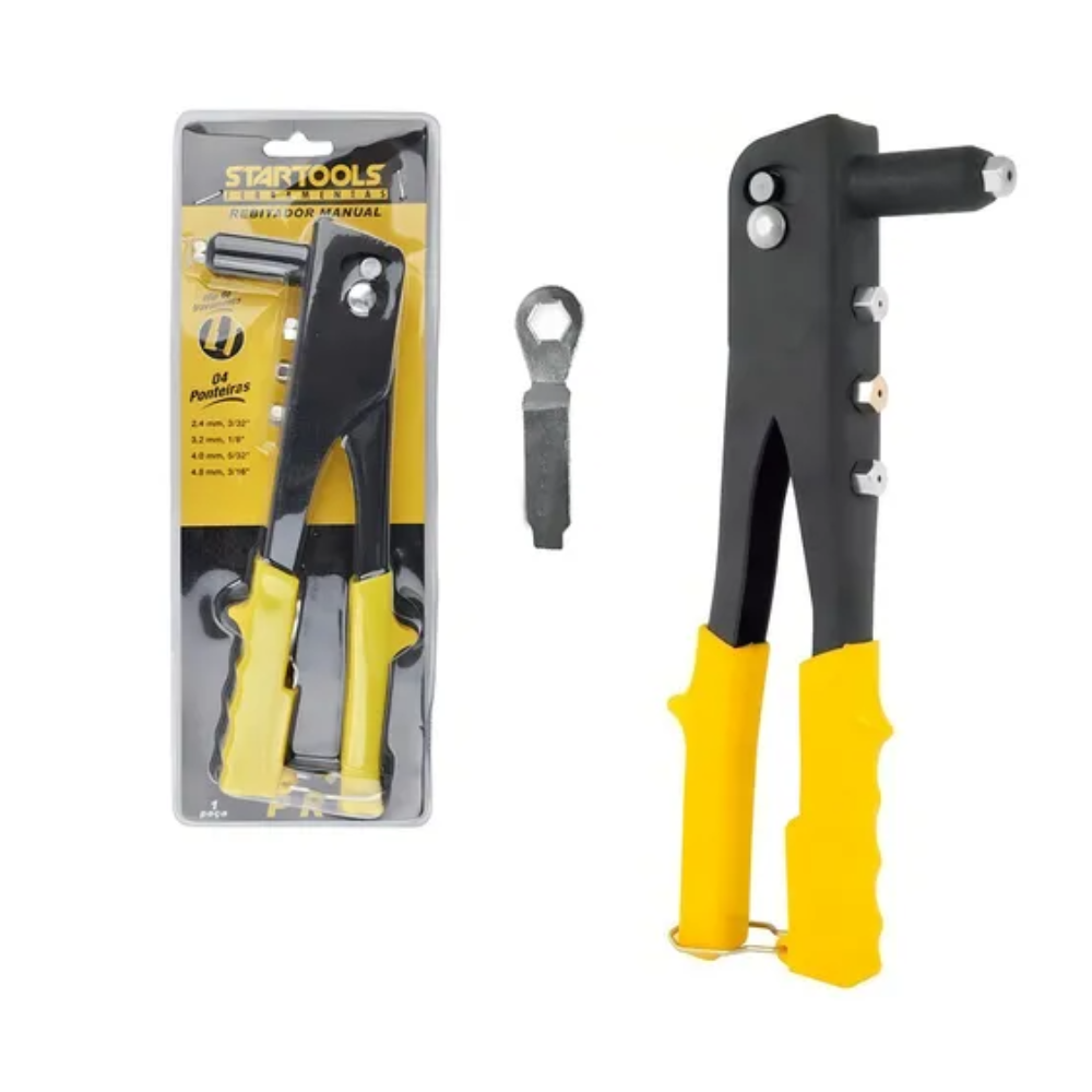 Alicate Rebitador Pop C/4 Bicos (Startools)