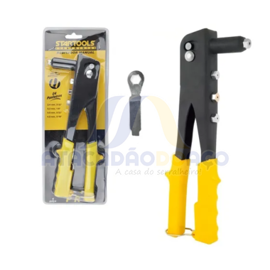 Alicate Rebitador Pop C/4 Bicos (Startools)