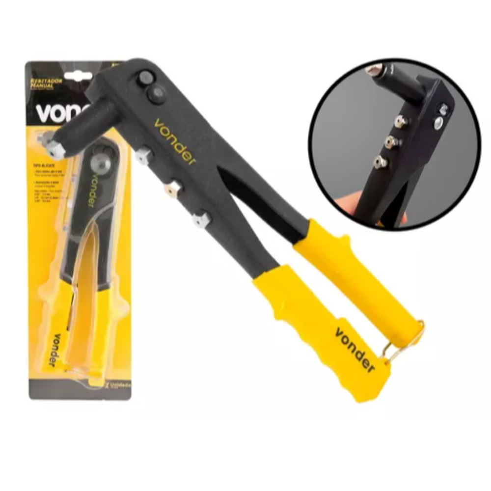 Alicate Rebitador Pop C/4 Bicos (Vonder)