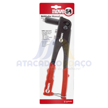 Alicate Rebitador Pop C/4 Bicos (Nove 54)