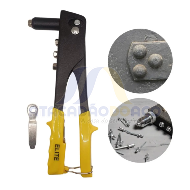 Alicate Rebitador Pop C/4 Bicos ( Elite )