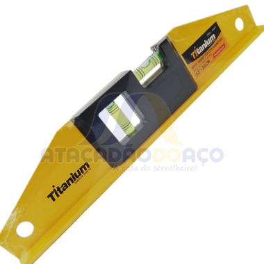 Nivel de Aluminio Magnetico - 12'''' (Titanium)