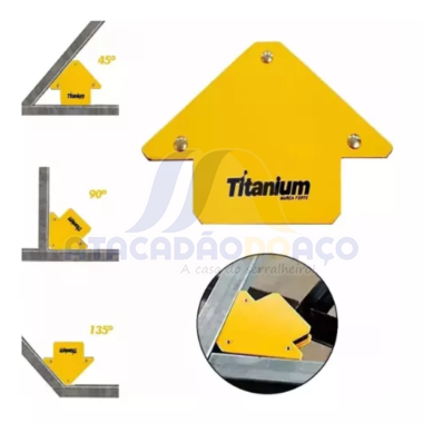 Esquadro Magnetico - 12kg (Titanium)