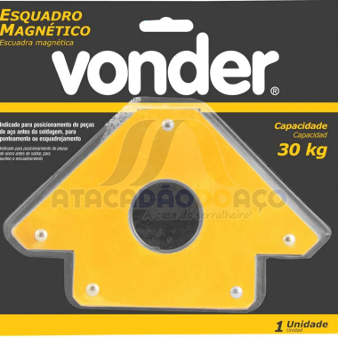 Esquadro Magnetico - 30kg (Vonder)