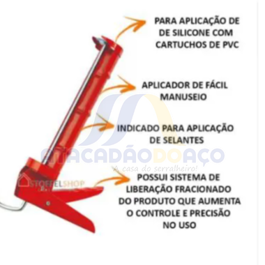 Aplicador de Silicone (Atlas)