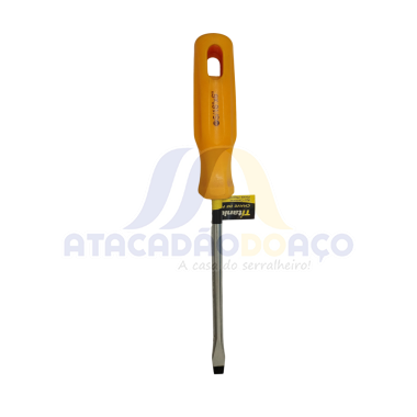 Chave Fenda 3/16x4'' ( Titanium )