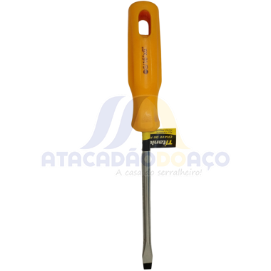 Chave Fenda 5/16x6'''' ( Titanium )