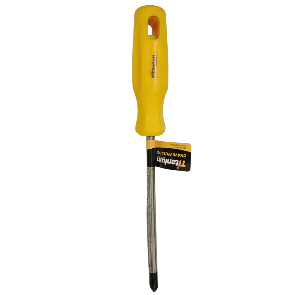 Chave Phillips - 1/4x4'' ( Titanium )
