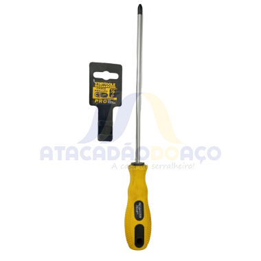 Chave Phillips Emborrachada- 1/4 x 8 (Startools)