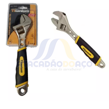 Chave Ajustavel Inglesa 8'' ( Titanium )