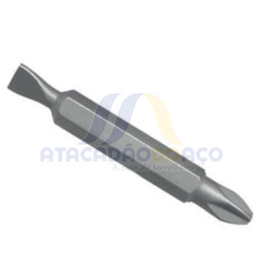 Bits Ponteira 50mm Fenda/Phillips (Titanium)