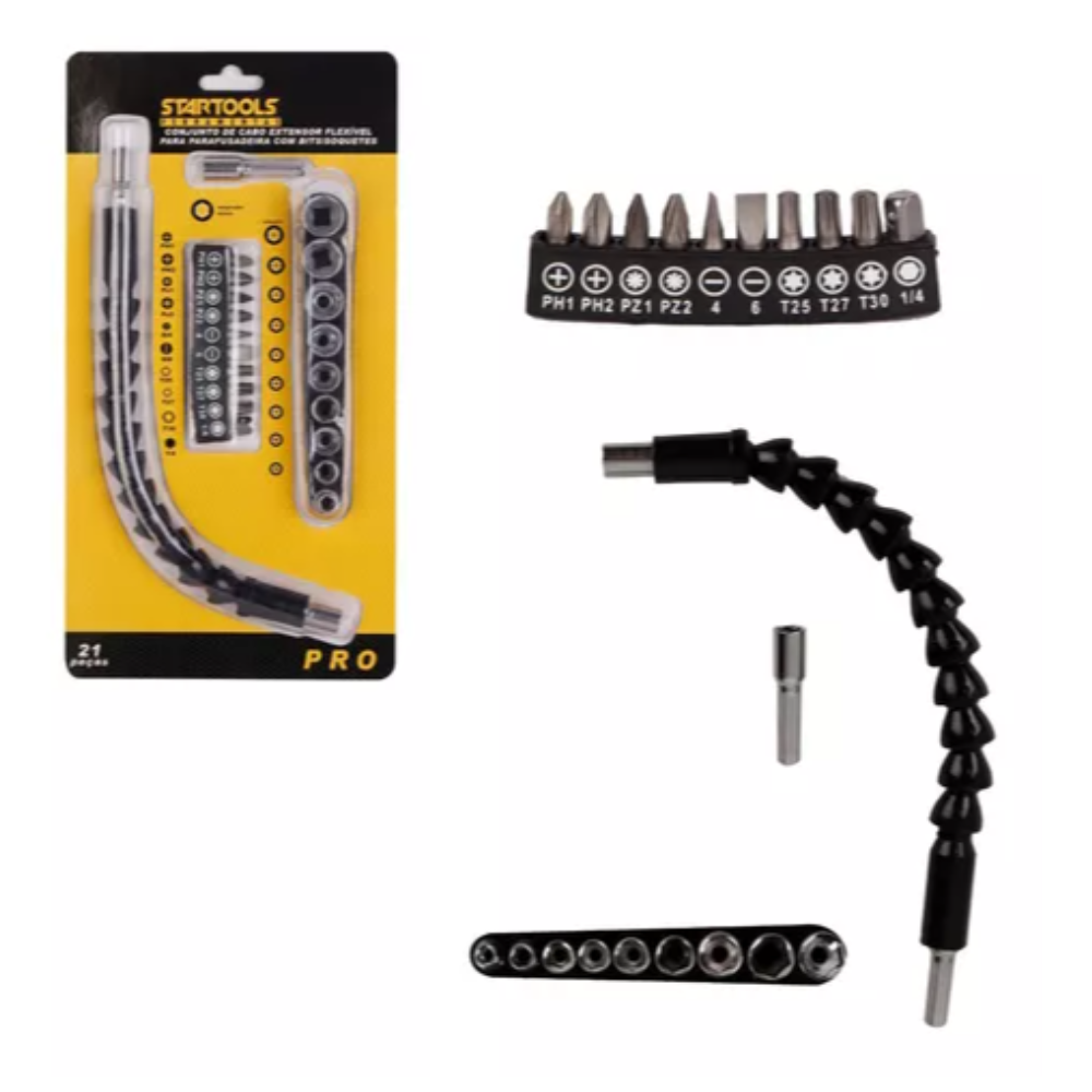 Conjuto de Cabo Extensor P/ Parfusadeira (Startools)