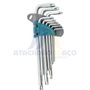 Jogo de Chave Torx Media C/ 09 Peças (Idea)