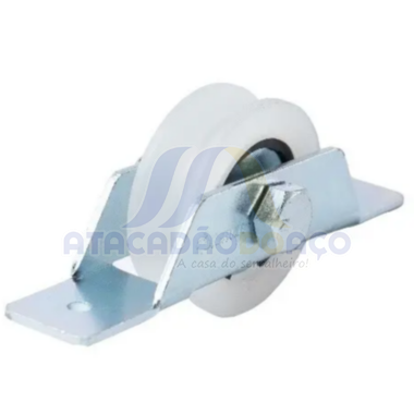 Roldana V C/ Caixa Aberta e C/ Parafuso 2'' Nylon