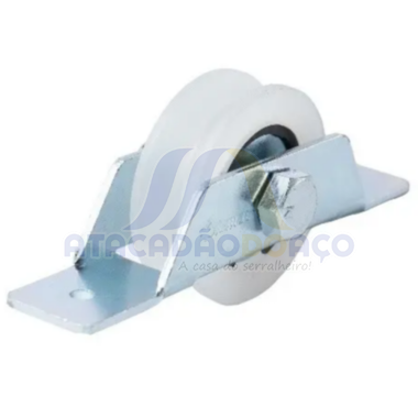 Roldana V C/ Caixa Aberta e C/ Parafuso 3'' Nylon