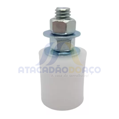Roldana Guia Rolete C/ Parafuso - 30 x 35 Nylon