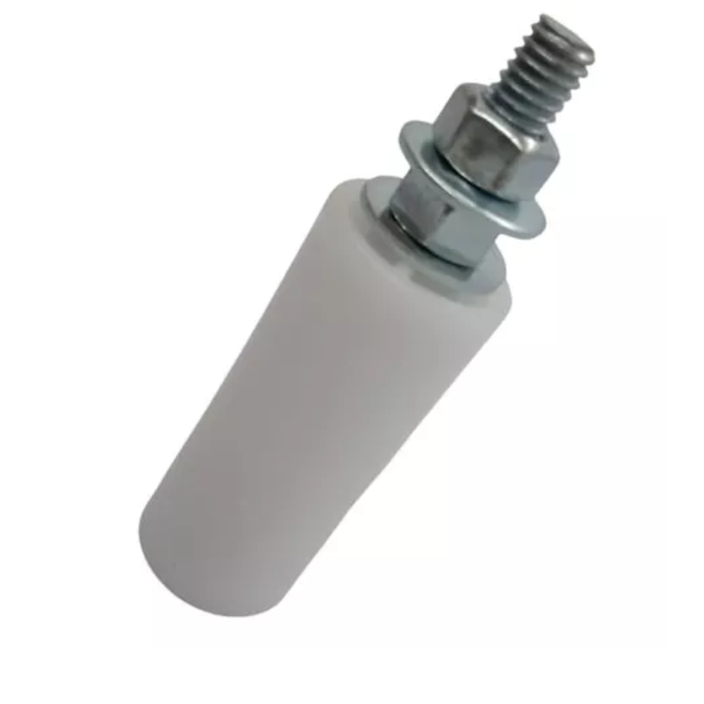 Roldana Guia Rolete C/ Parafuso - 30 x 70 Nylon