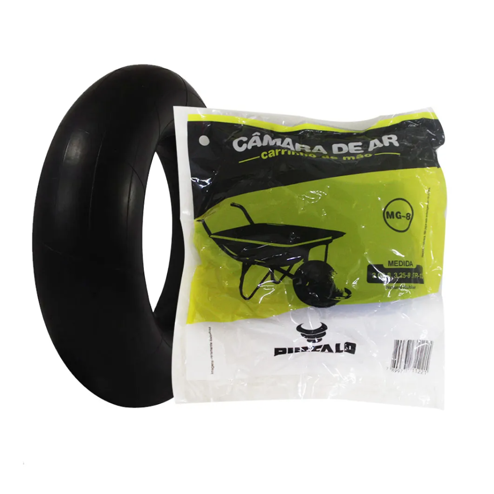Camara de Ar P/ Pneu - 3,25 x 8
