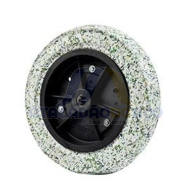 Roda Completa C/ Pneu Maciço (10