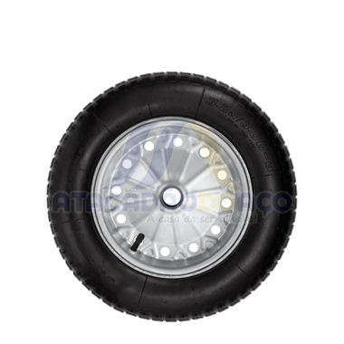 Roda Completa C/ Câmara e Pneu