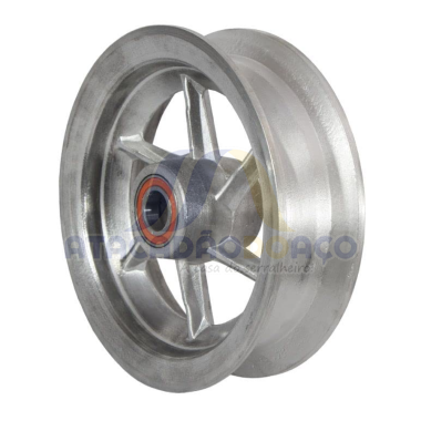 Aro P/Pneu Carro de Mão Aluminio C/Rolamento                