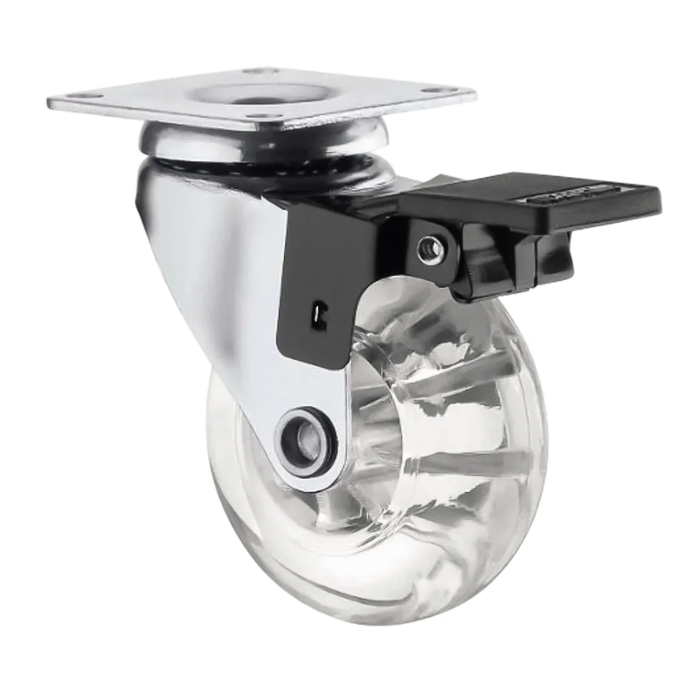 Rodizio Gel Girat. Transp. C/ Trava (35mm)