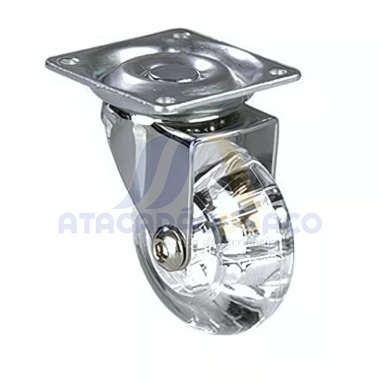 Rodizio Gel Girat. Transp. S/ Trava (50mm)