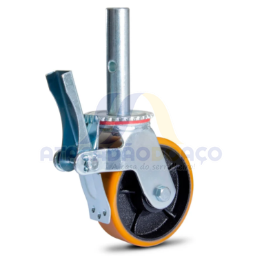 Rodizio Giratorio 6 x 2 P/ Andaime PU
