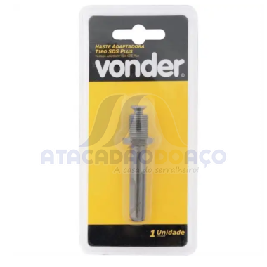 Adaptador SDS Plus C/ Rosca P/ Mandril - 1/2 (Vonder)