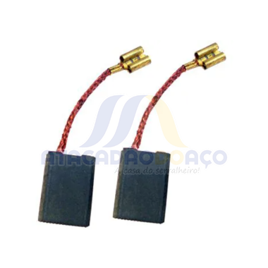 Carvão P/ Lixadeira/Furadeira/Esmerilhadera Bosch (Ref. 350)