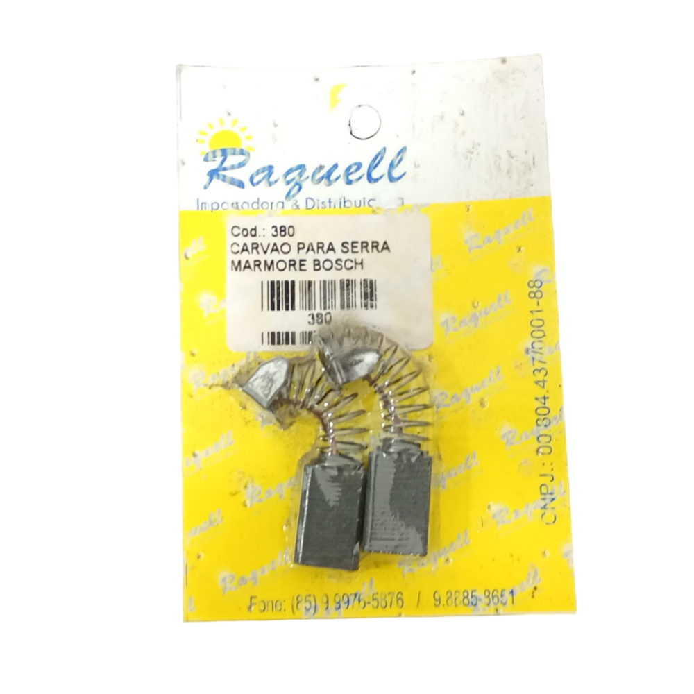 Carvão P/ Serra Marmore Bosch (Ref. 380)