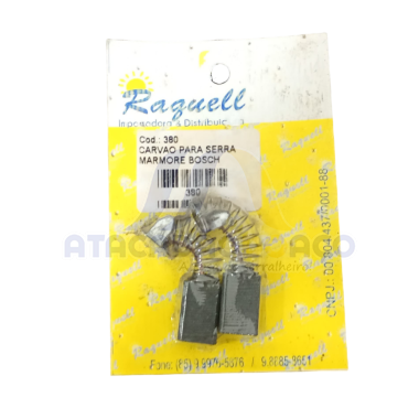 Carvão P/ Serra Marmore Bosch (Ref. 380)