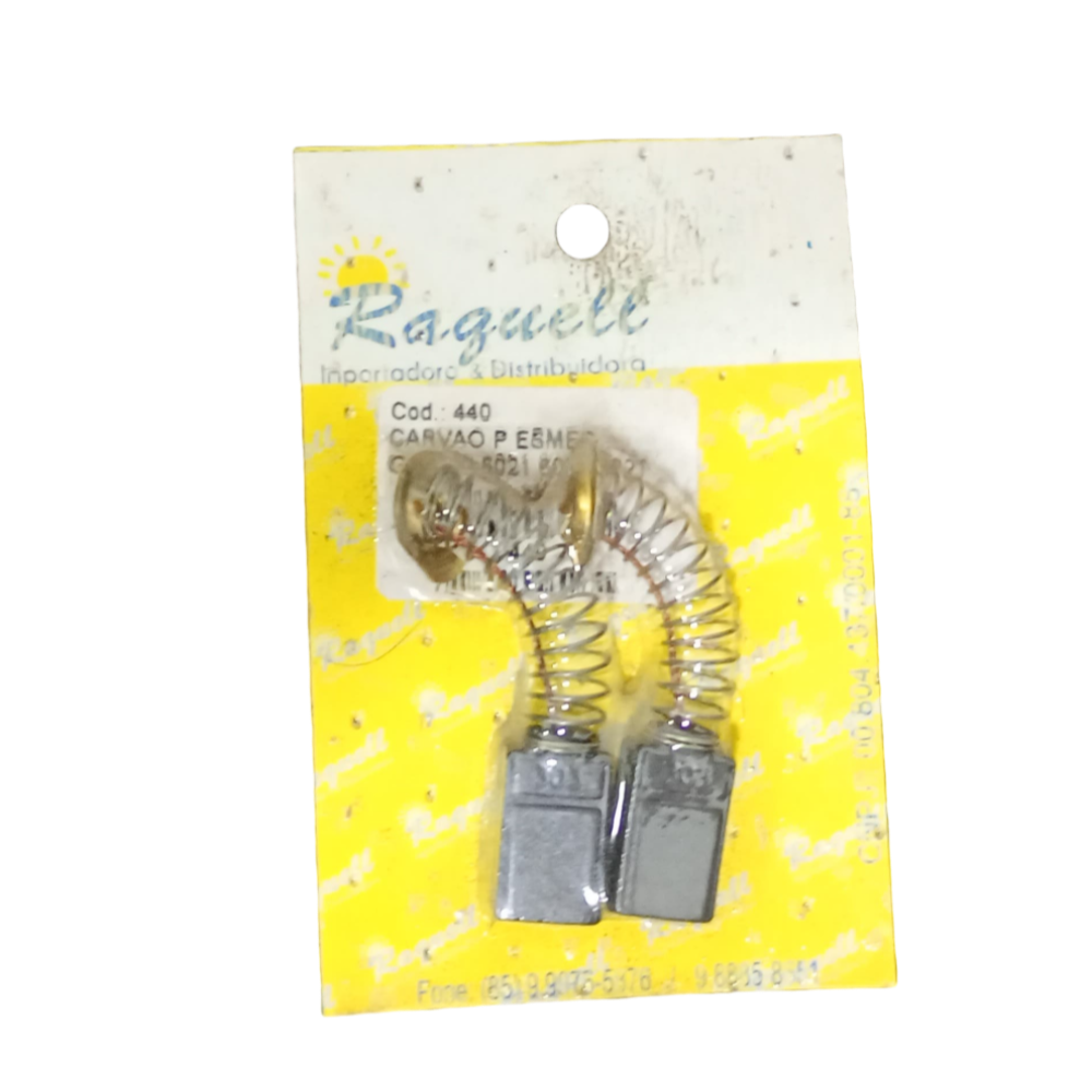 Carvão P/ Esmerilhadeira Angular/Plaina Makita (Ref. 440)