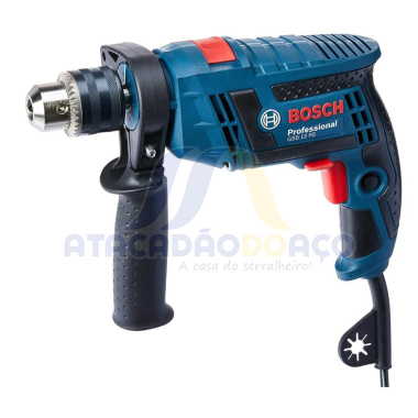 Furadeira C/ Impacto - 1/2 GSB 13 RE 750W 127V (Bosch)