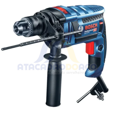 Furadeira C/ Impacto - 1/2 GSB 750W 220V (Bosch)
