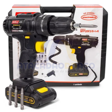 Parafusadeira/Furadeira de Impacto - 3/8 20V (Noll)