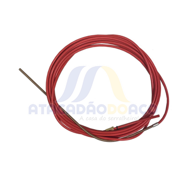 Guia Espiral Vermelho 1,0mm/1,2mm x 3mt (Balmer)